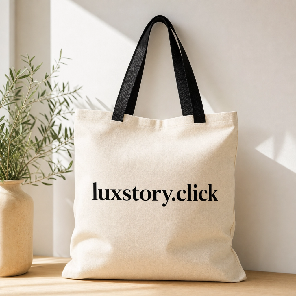 Minimal Canvas Tote